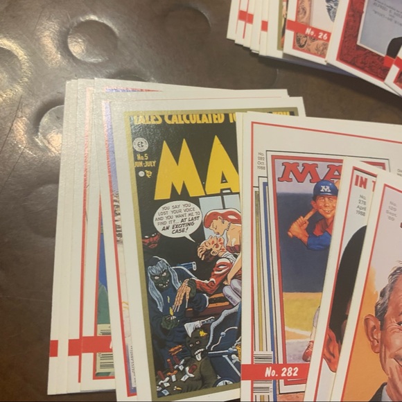 Mad Magazine Collectibles Diecast 80's Tim Cards Trading - Picture 7 of 8